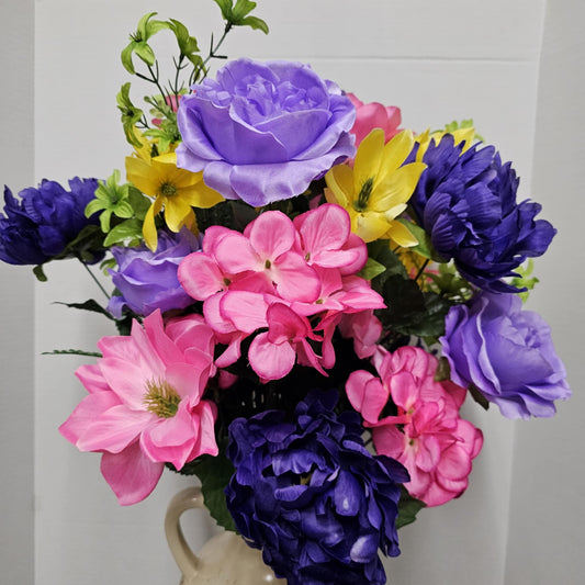 Peony, Hydrangea and Dahlia Bush