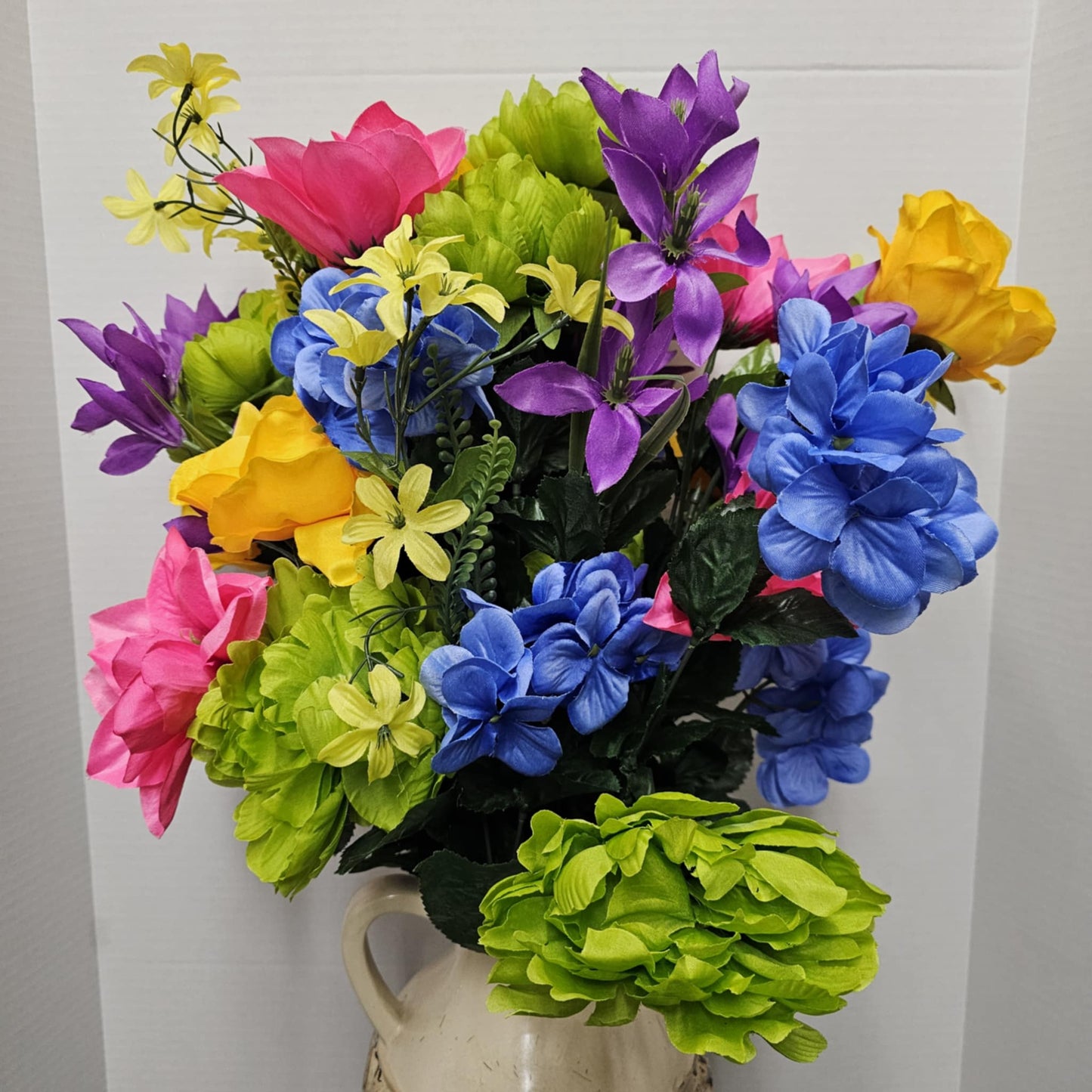 Peony, Hydrangea and Dahlia Bush