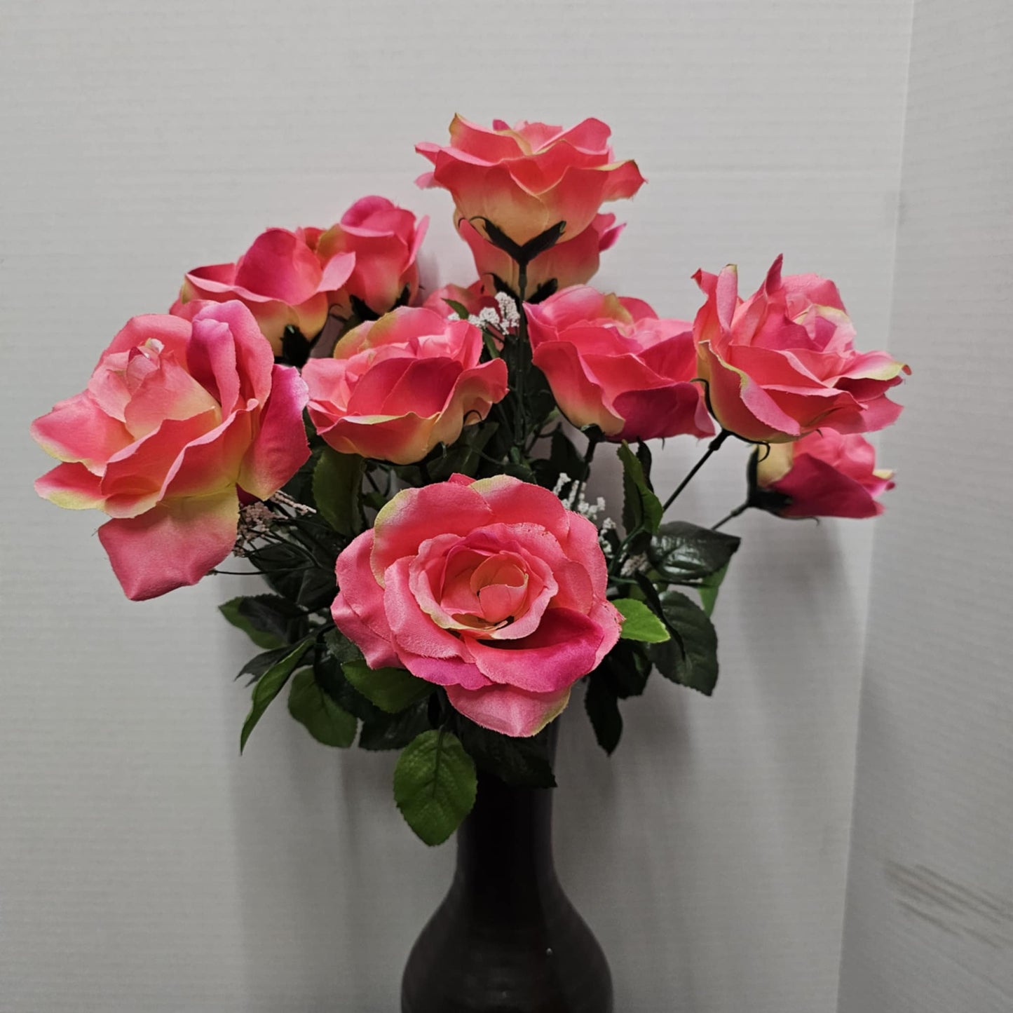 Rose Satin Bush - 55976-GREEN/MV