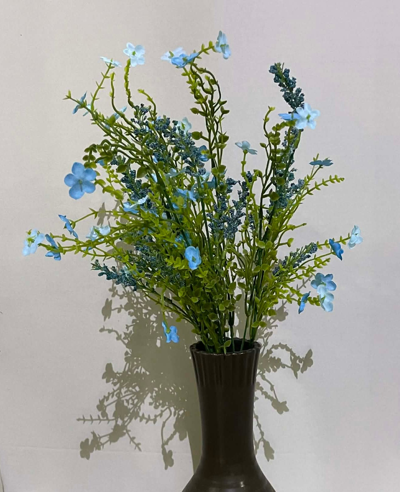 30356-BL - 18" Baby's Breath Filler Bush