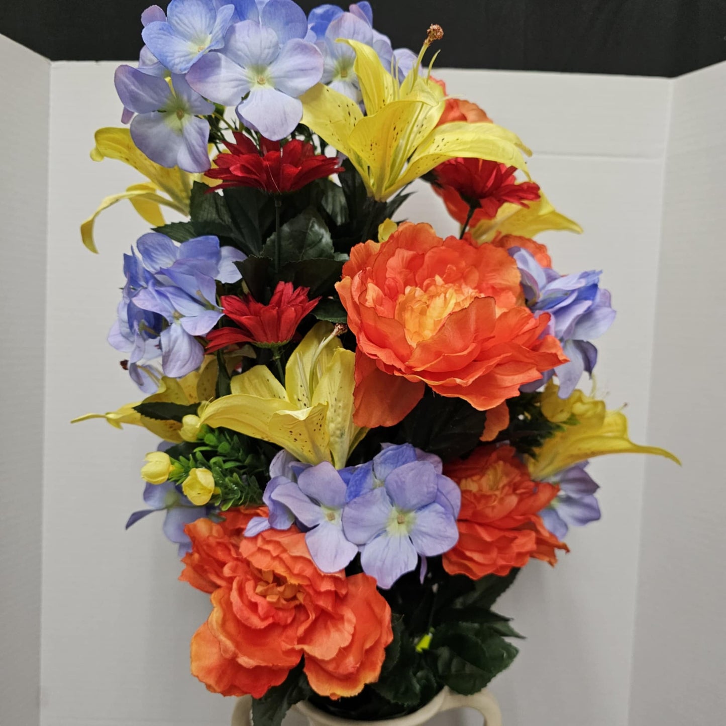 Peony, Hydrangea and Lily Bush - 30596-RDYWOR