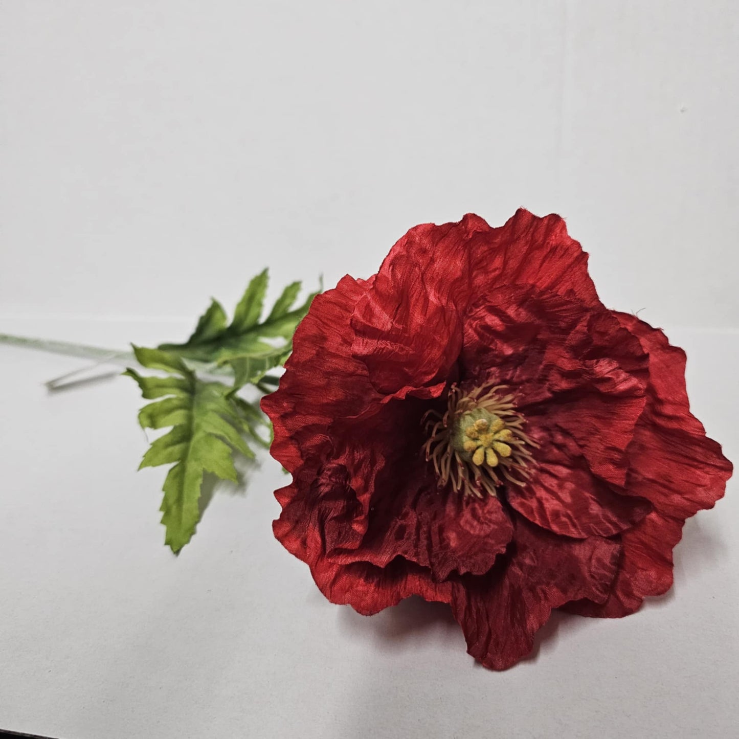 134788RD - 28" Poppy Stem