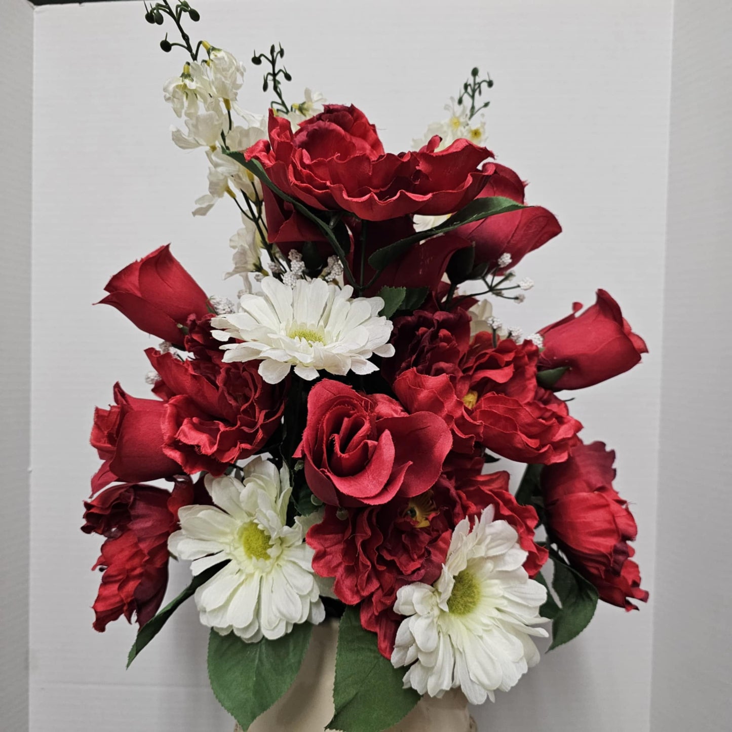 Peony & Rose Bud Bush