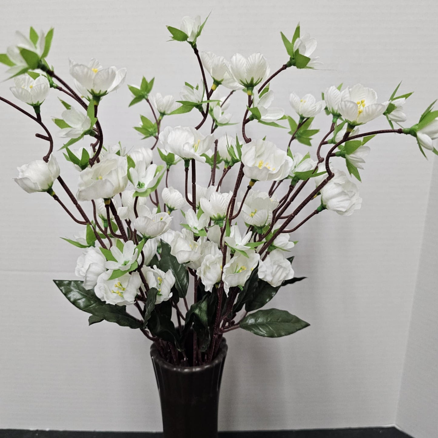 17" Peach Blossom Bush