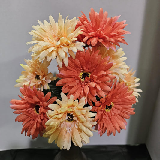 18" Gerber Daisy Multicolor Bundles