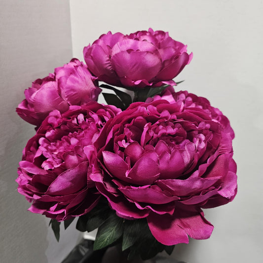 20" Peony Bunches