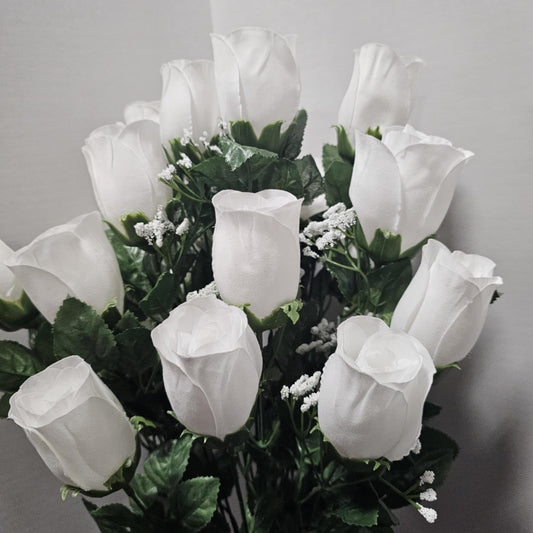 23" Printing Rose Bud Bush