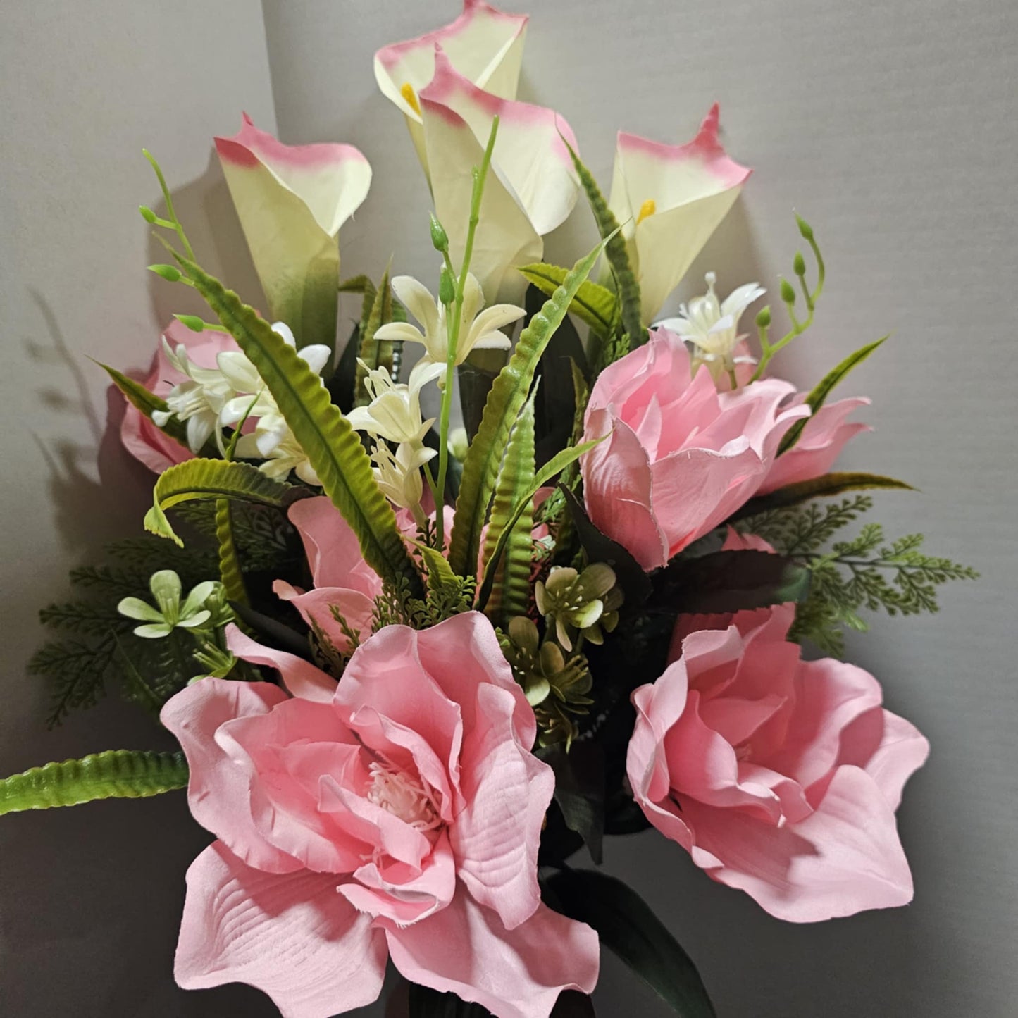 172099-PINK - Magnolia & Calla Lily Mix