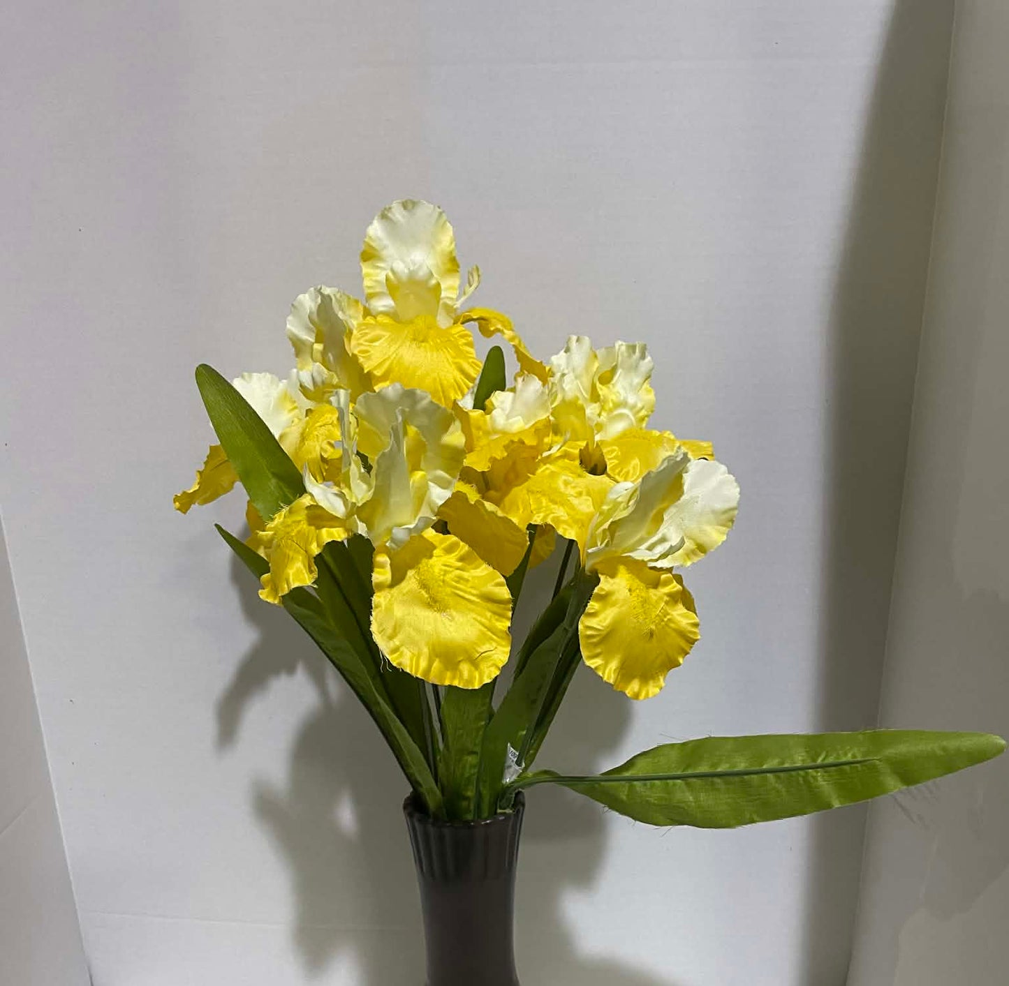 106109YEL - Satin Iris Bush