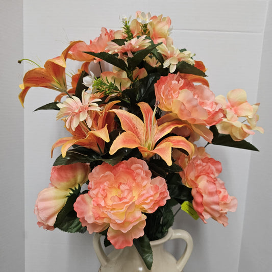 Peony, Hydrangea and Lily Bush - 30596-PH