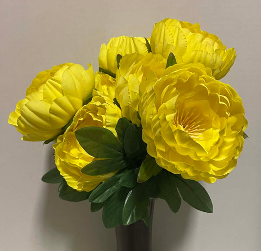 B23407-YL - Peony Bush