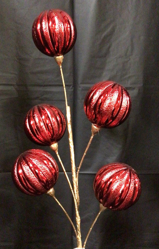 132003RD - 24" Ball Spray - Red