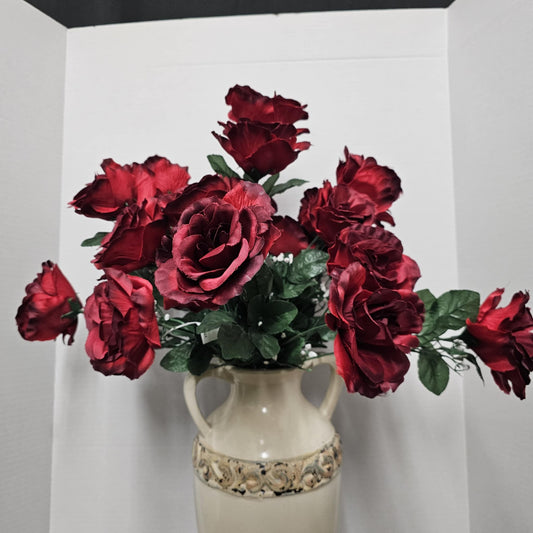 Rose Bush - GPB19370-DEEP RED