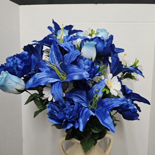 28" Peony, Rose Bud Bush - 85077-BL