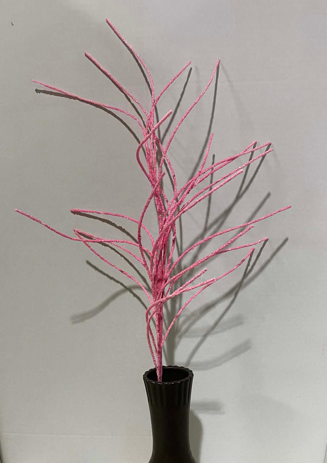 63745PK - 30" Glitter Twig Spray