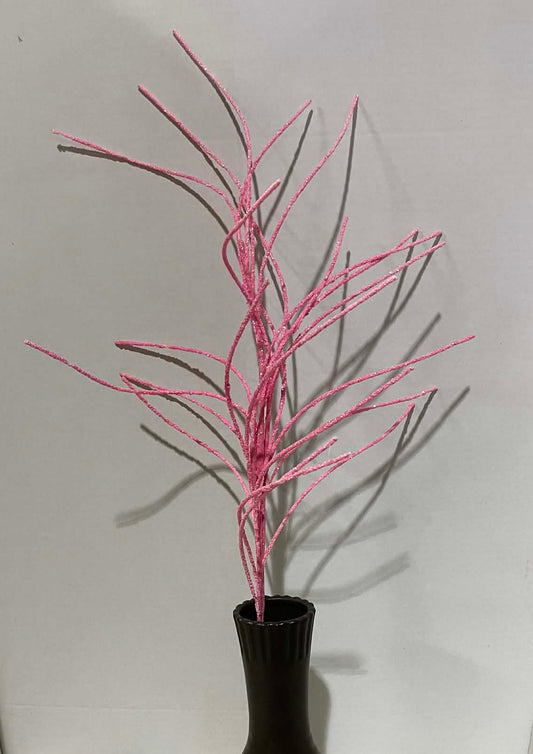 63745PK - 30" Glitter Twig Spray