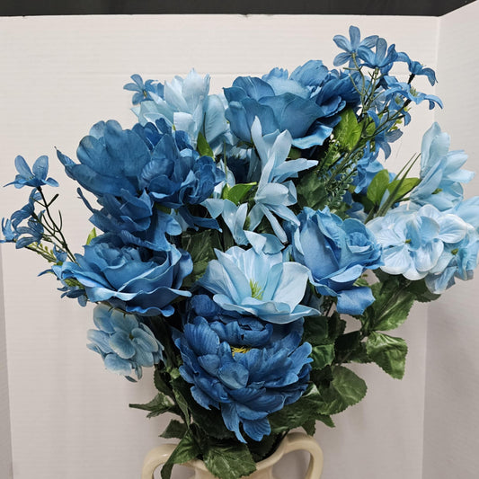 Peony, Hydrangea and Dahlia Bush - GPB25302-BL MIX
