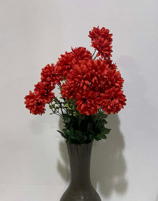 76313RD - Mini Pompom Bush