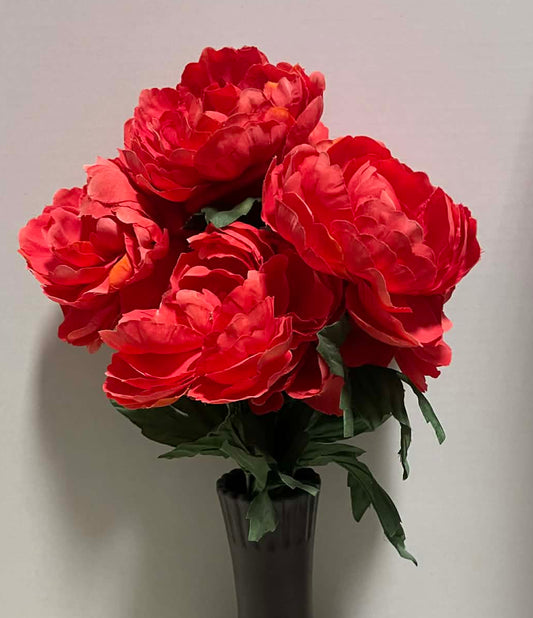 35102-CO - 20" Peony Bush