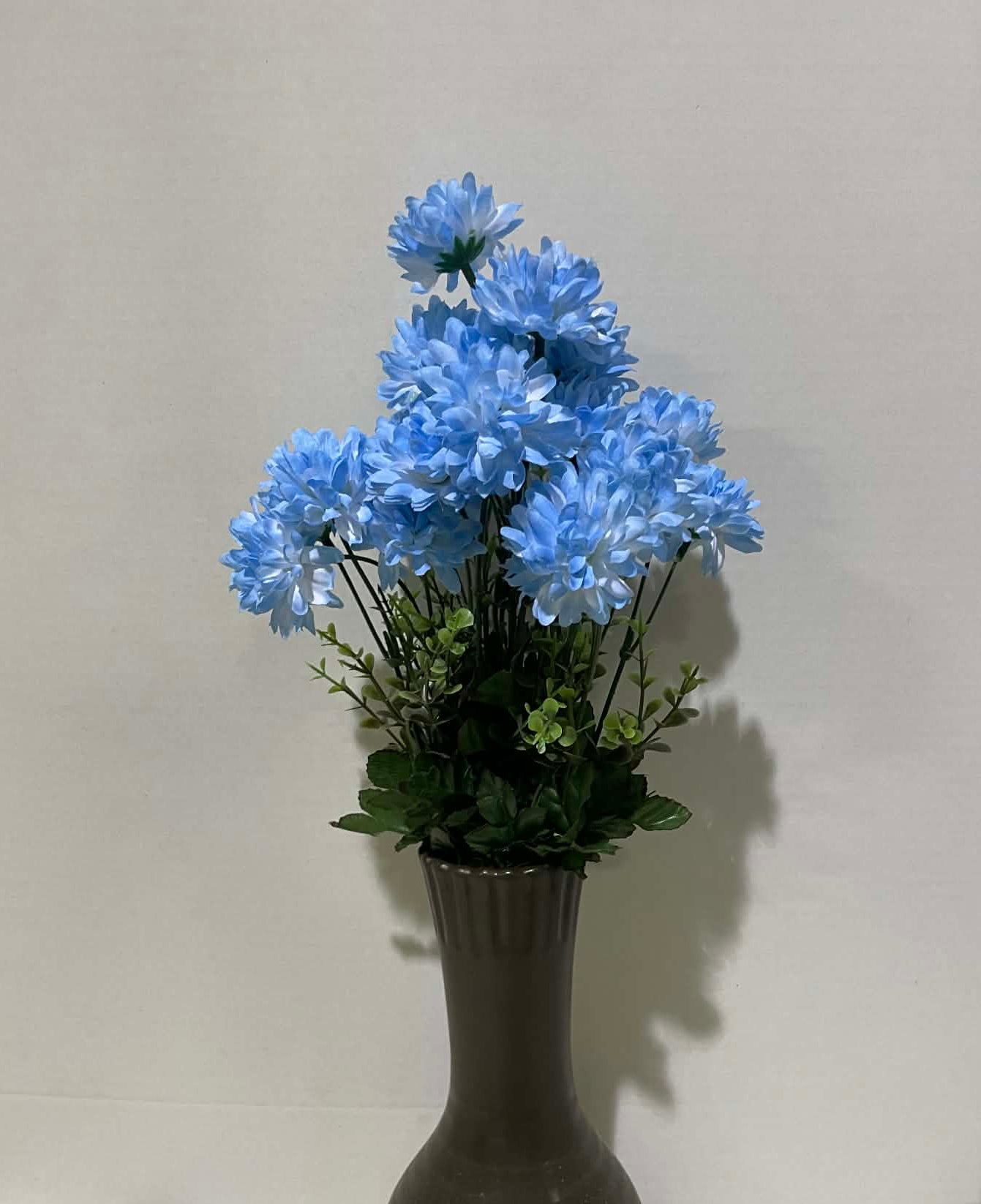 76315LT.BL - Mini Pompom Bush