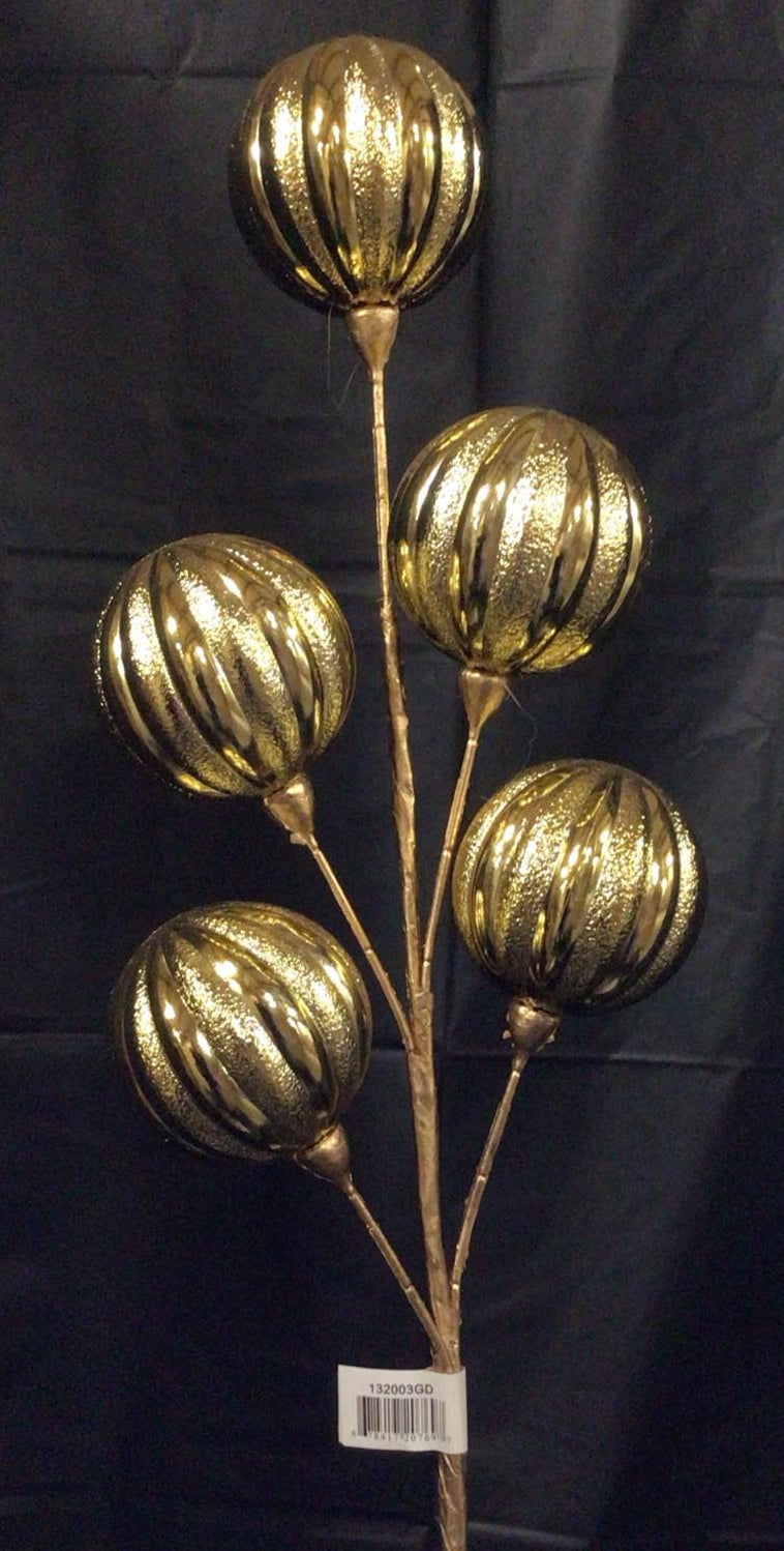 132003GD - 24" Ball Spray - Gold