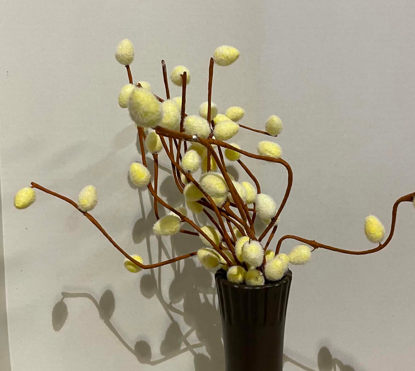 59989-YEL - 19" Pussy Willow Bush