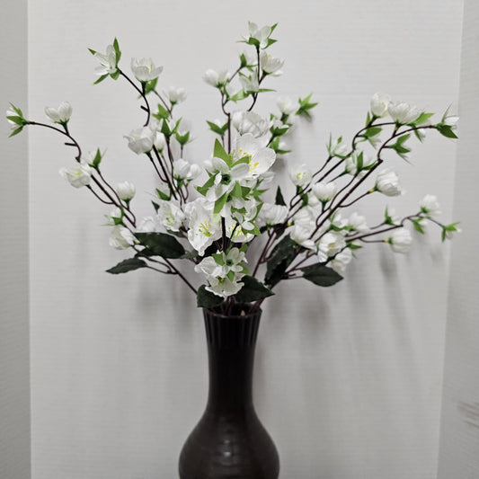 84324-CR - 17" Peach Blossom Bush