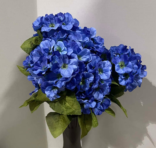 GPB730-PERIWINKLE - Satin Hydrangea Bush