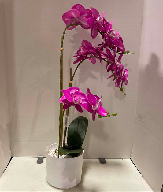 85625-PU - 32" Orchid in Pot