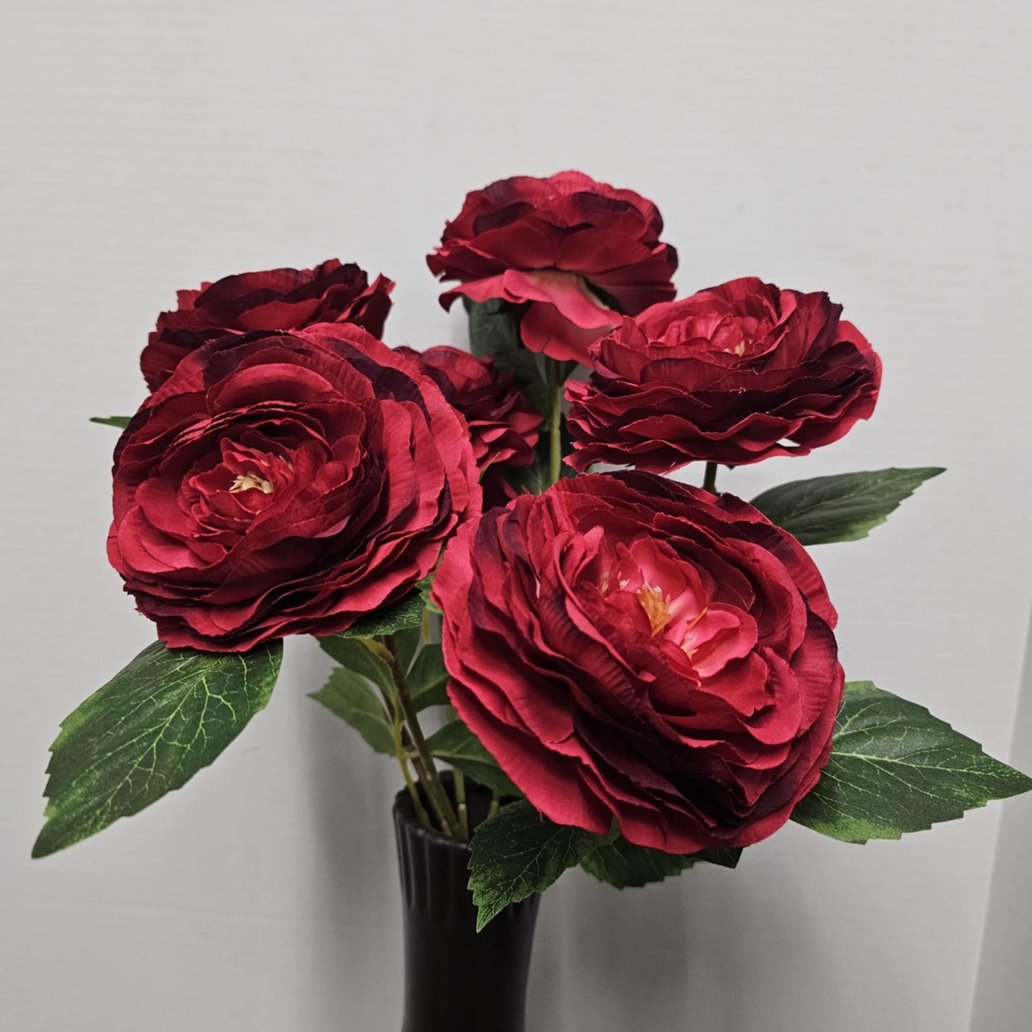 84894-RD - 19" Ranunculus Bush