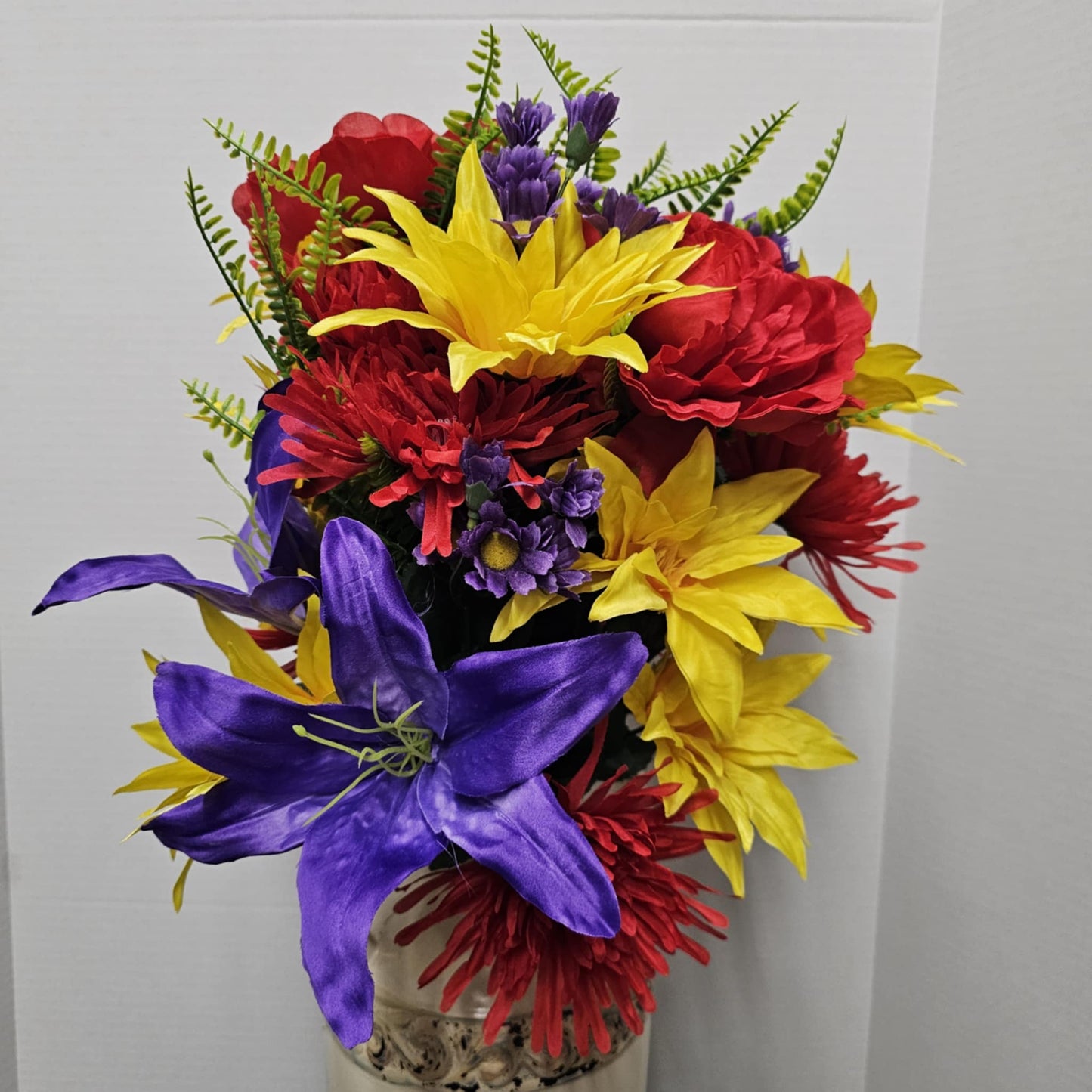 Peony, Mum & Lily Mix