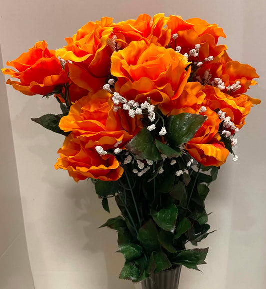 45224-ORG - Rose Bush with Gypso