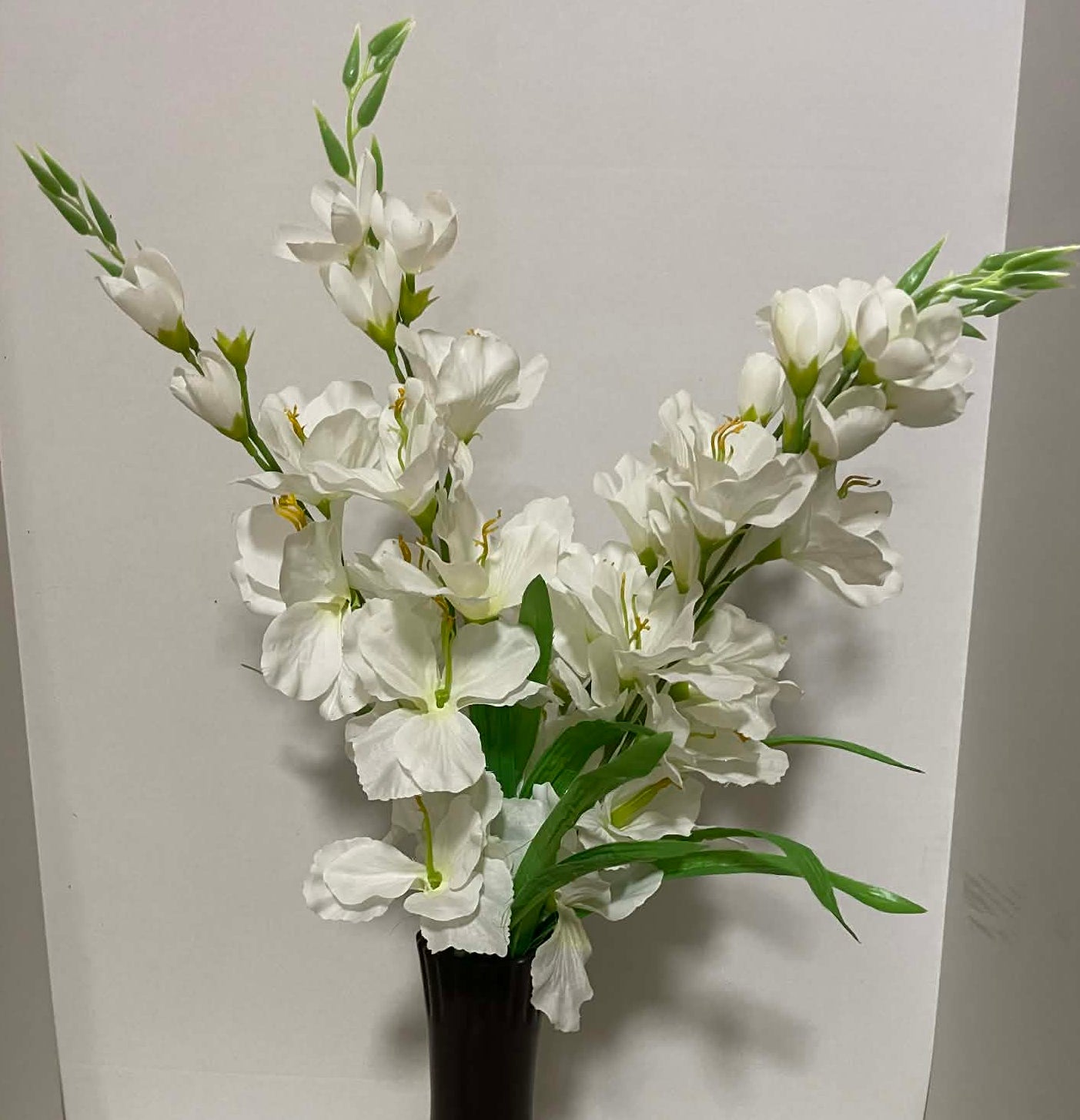 55971-CRM - 25" Pongee Gladiolus