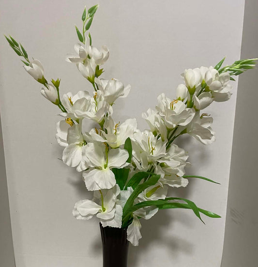 55971-CRM - 25" Pongee Gladiolus