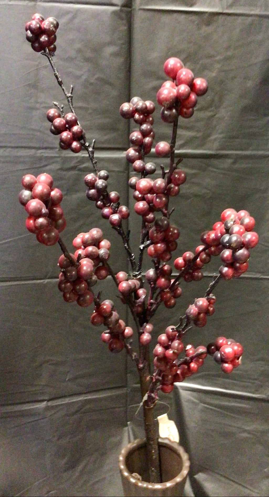 2827151BU - Burgundy Berry Spray