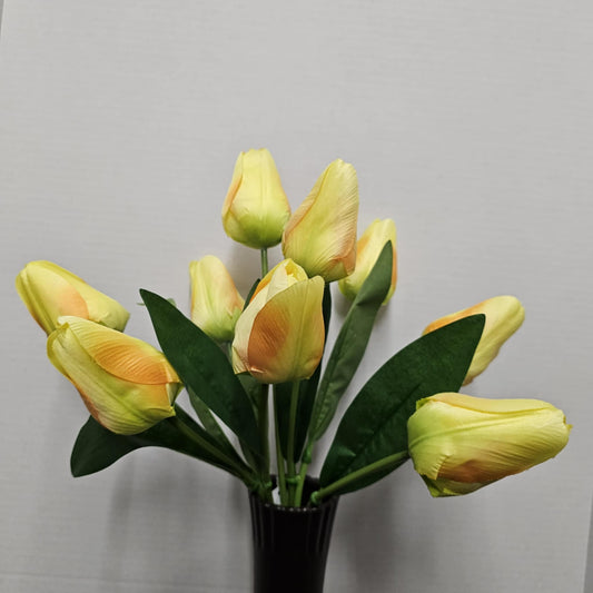 84888-YEL - 18" Tulip Bush