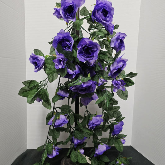 GPB225-LAVENDER - Rose Hanging Bush