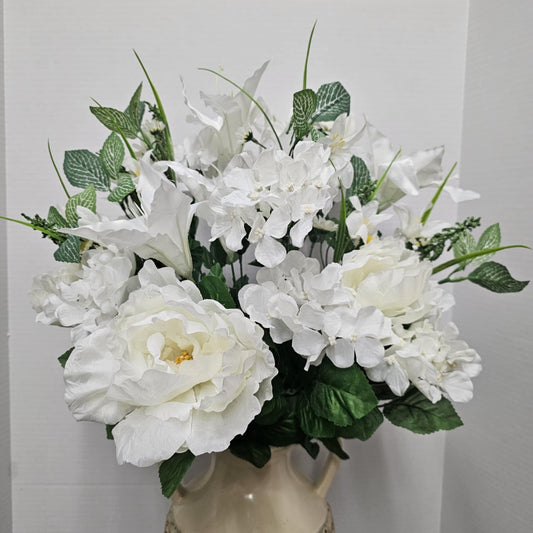 GPB4307-WHITE - Mixed Bush