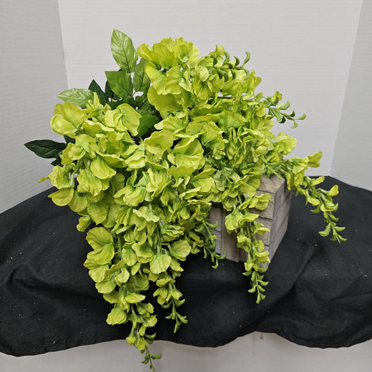 83437-GREEN - 26" Wisteria Bush