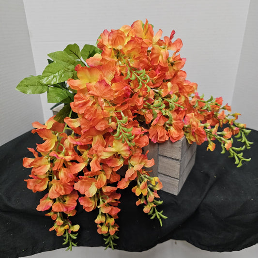 83437-ORANGE - 26" Wisteria Bush