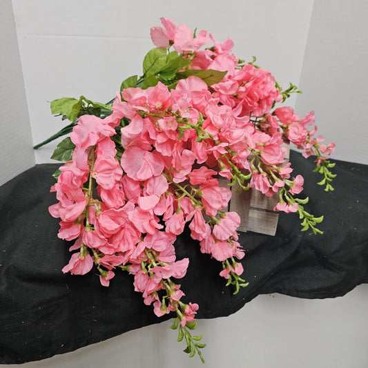83437-PINK - 26" Wisteria Bush