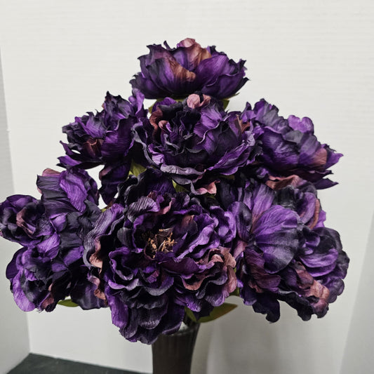 53843-DKPU - 22" Peony Bush