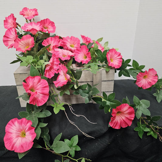 30563BT - 26" Morning Glory Hanging Bush