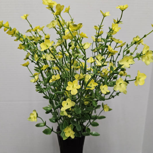 83416-YEL - 17.5" Mixed Forget Me Not