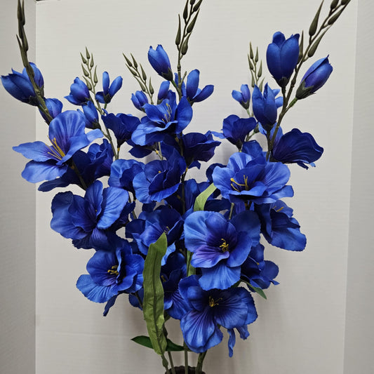46569-BLUE - Large Gladiola Bush