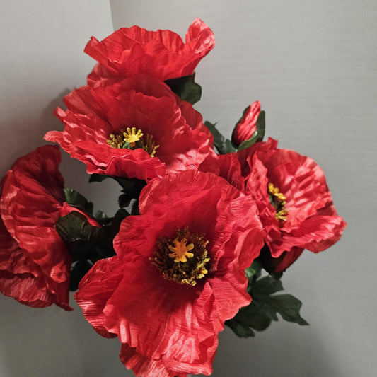 208014-RED - Poppy Bush