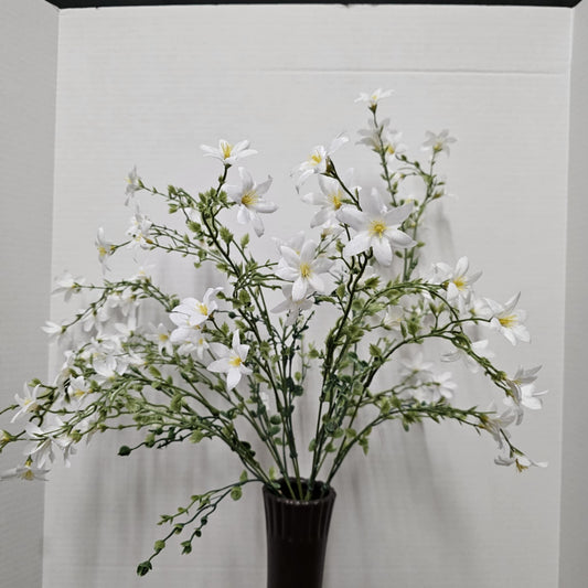 22" Mini Flower Bush - 106349 WHITE