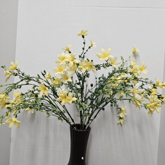 22" Mini Flower Bush - 106349 YELLOW