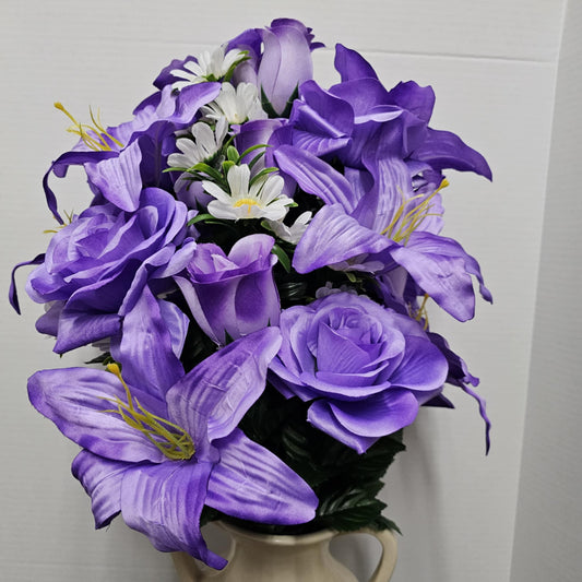 80359-LV - 28" Lilium Rose Bush