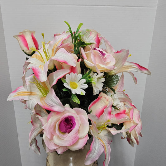 80359-PK - 28" Lilium Rose Bush